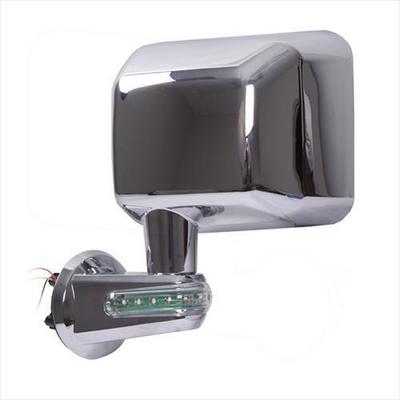 Rugged Ridge Replacement Mirror with Turn Signal (Chrome) - 11010.15